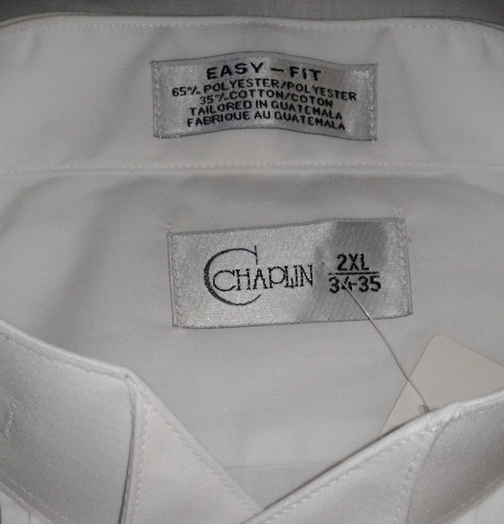 Chaplin texedo shirt - NWOT - Picture 4 of 7